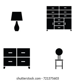furniture icon set