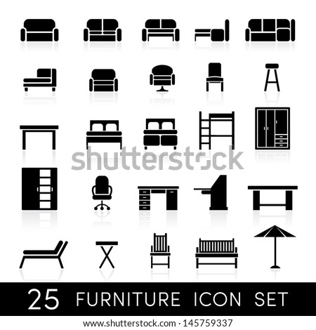 Furniture Icon Set