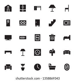 Furniture Icon Set Eps.10