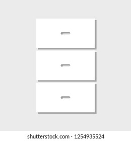 Furniture icon vector