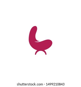 Furniture icon vector flat design template