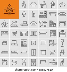 Furniture icons 