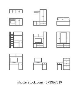 Furniture icons
