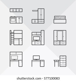 Furniture icons