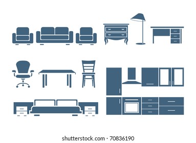 Furniture icons