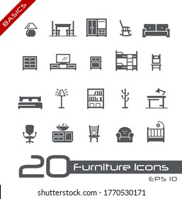 Furniture Icons // Basics Series