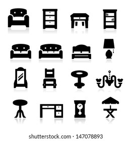 Furniture Icons Three