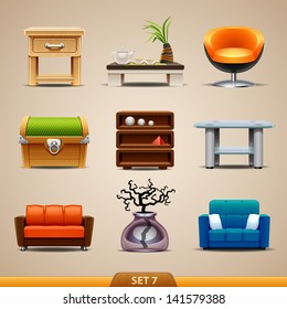 Furniture icons-set 7