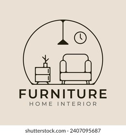 Furniture Logo Vector Art & Graphics