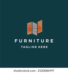  furniture interior logo design collection