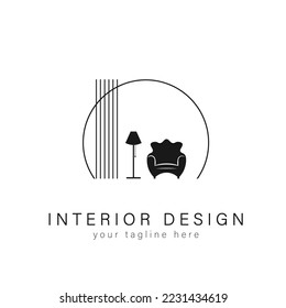 furniture interior logo design sofa style