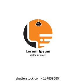 furniture interior logo vector icon illustration
