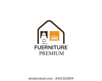 furniture interior simple home business homeware logo