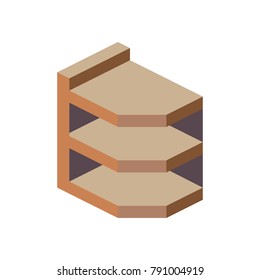 Furniture ISO - Corner Shelf 