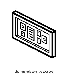 Furniture ISO - Notice Board 