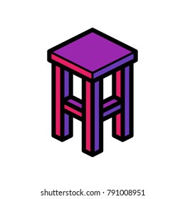 Furniture ISO - Stool
