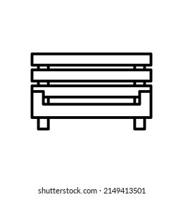 furniture isolated icon design template