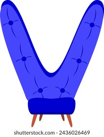 Elemento de vector del alfabeto de la letra
