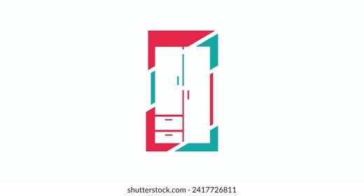 furniture logo design with modern consept