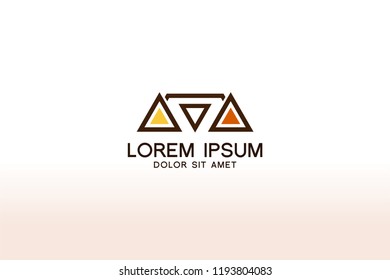 Furniture logo design. Modern symbol template design. Vector icon illustration