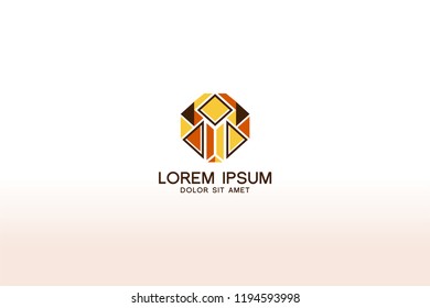 Furniture logo design. Modern symbol template design. Vector icon illustration