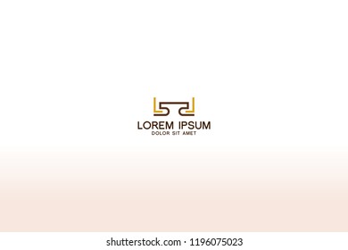Furniture logo design. Modern symbol template design. Vector icon illustration