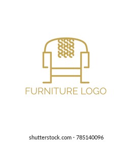 Furniture Logo Design Vector