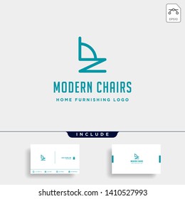 furniture logo design vector icon illustration icon element isolated
