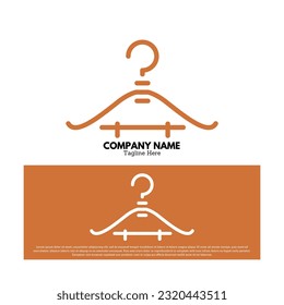 Furniture logo design vector. Minimalist concept