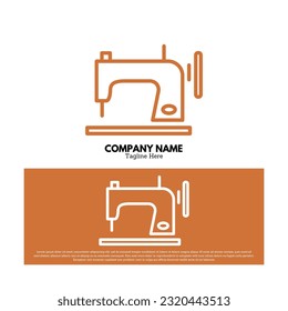 Furniture logo design vector. Minimalist concept