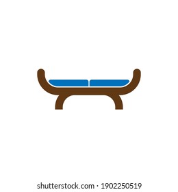 Furniture logo icon vector flat design template