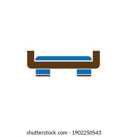 Furniture logo icon vector flat design template