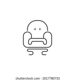 Furniture logo icon vector flat design template