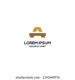 Furniture Logo. Modern design. Vector illustration.