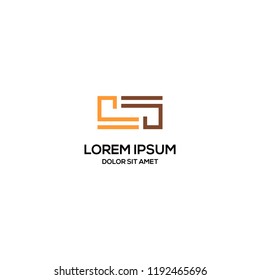 Furniture Logo. Modern design. Vector illustration.