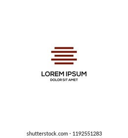 Furniture Logo. Modern design. Vector illustration.