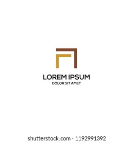 Furniture Logo. Modern design. Vector illustration.