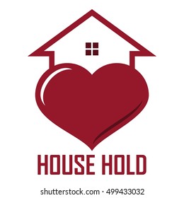 Furniture logo set