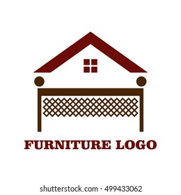 Furniture logo set