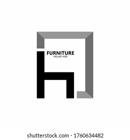 Furniture Logo Symbol Icon Chairs Stock Vector (Royalty Free ...