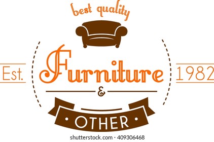 Furniture Logo Template
