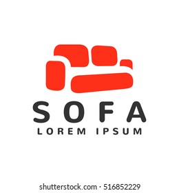 Furniture Logo template. Furniture icon. Furniture store logo. Furniture design. Furniture isolated. Sofa isolated. Sofa interior. Sofa icon.