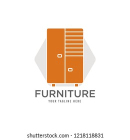 Furniture Logo Template, modern template design. vector icon illustration. Vector EPS 10.