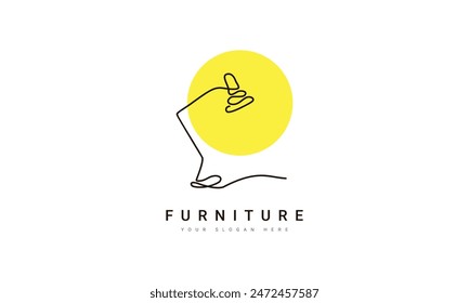 Furniture logo template, Perfect for your graphic needs.