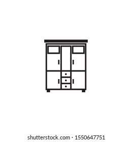 Furniture logo template vector icon design
