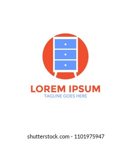 furniture logo vector design. icon. illustration