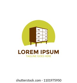 furniture logo vector design. icon. illustration