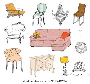 Furniture. Modern & classic style.