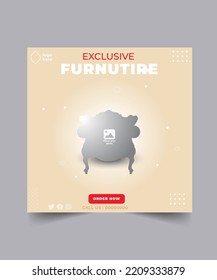 Furniture  Sale Flyer Template Design