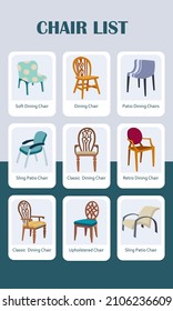 Furniture Sale Flyer Template. Vector Illustration.